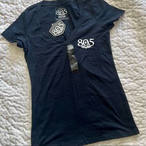 805 Firestone Walker Brewery woman’s small T-shirt in black NWT